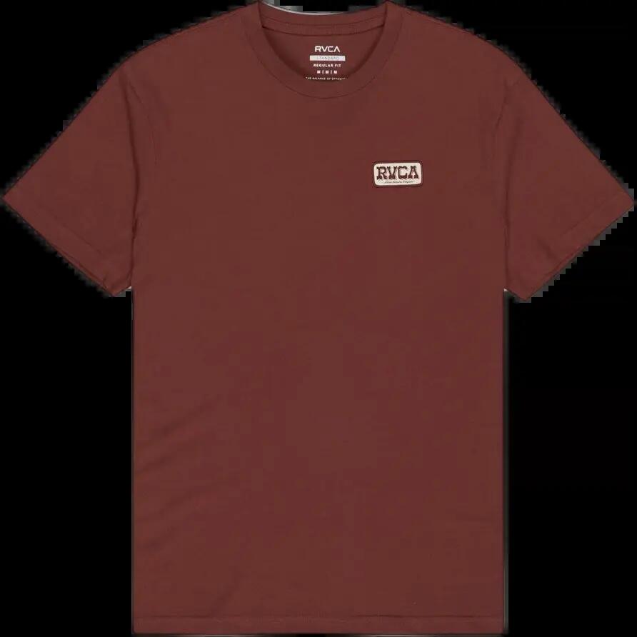 Camiseta Rvca Old West Rojo 5/8