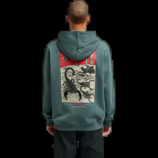 Felpa Rvca Scorpo Blu 2/8