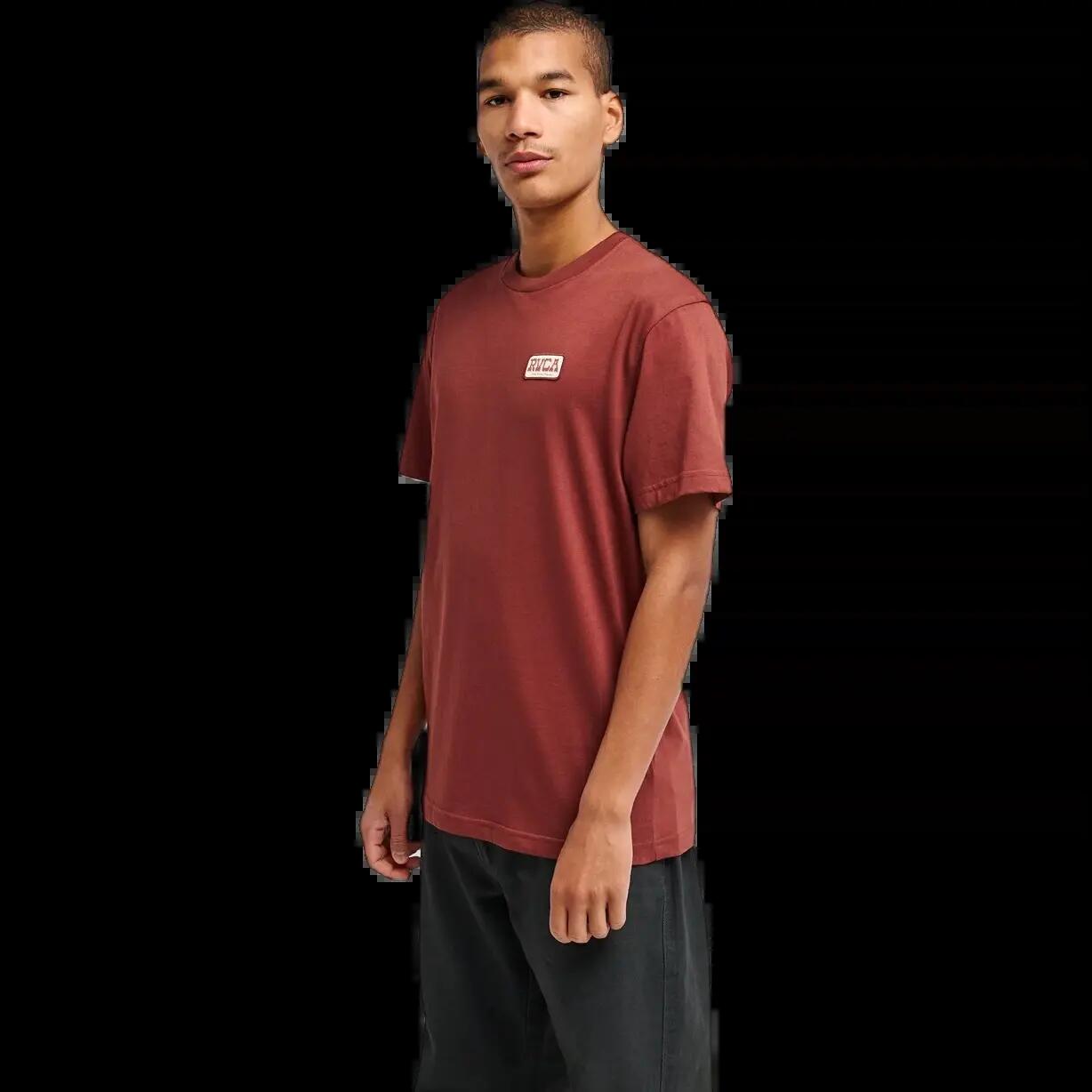 Camiseta Rvca Old West Rojo 4/8