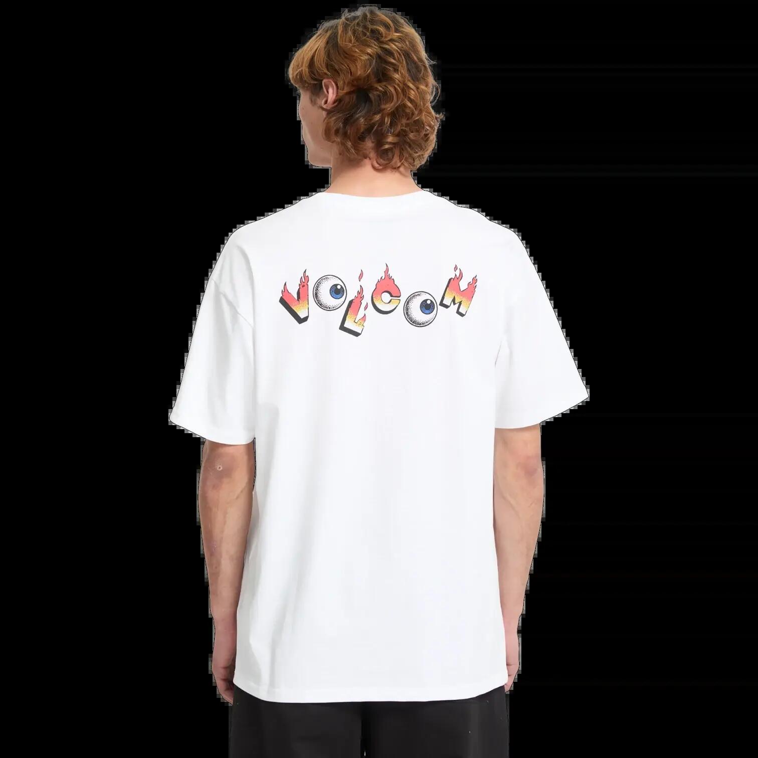 Camiseta Volcom Daniel Shepard Walleye Blanco 2/3