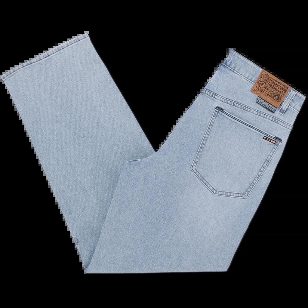 Pantalon Volcom Billow Tall Denim Bleu 2/2
