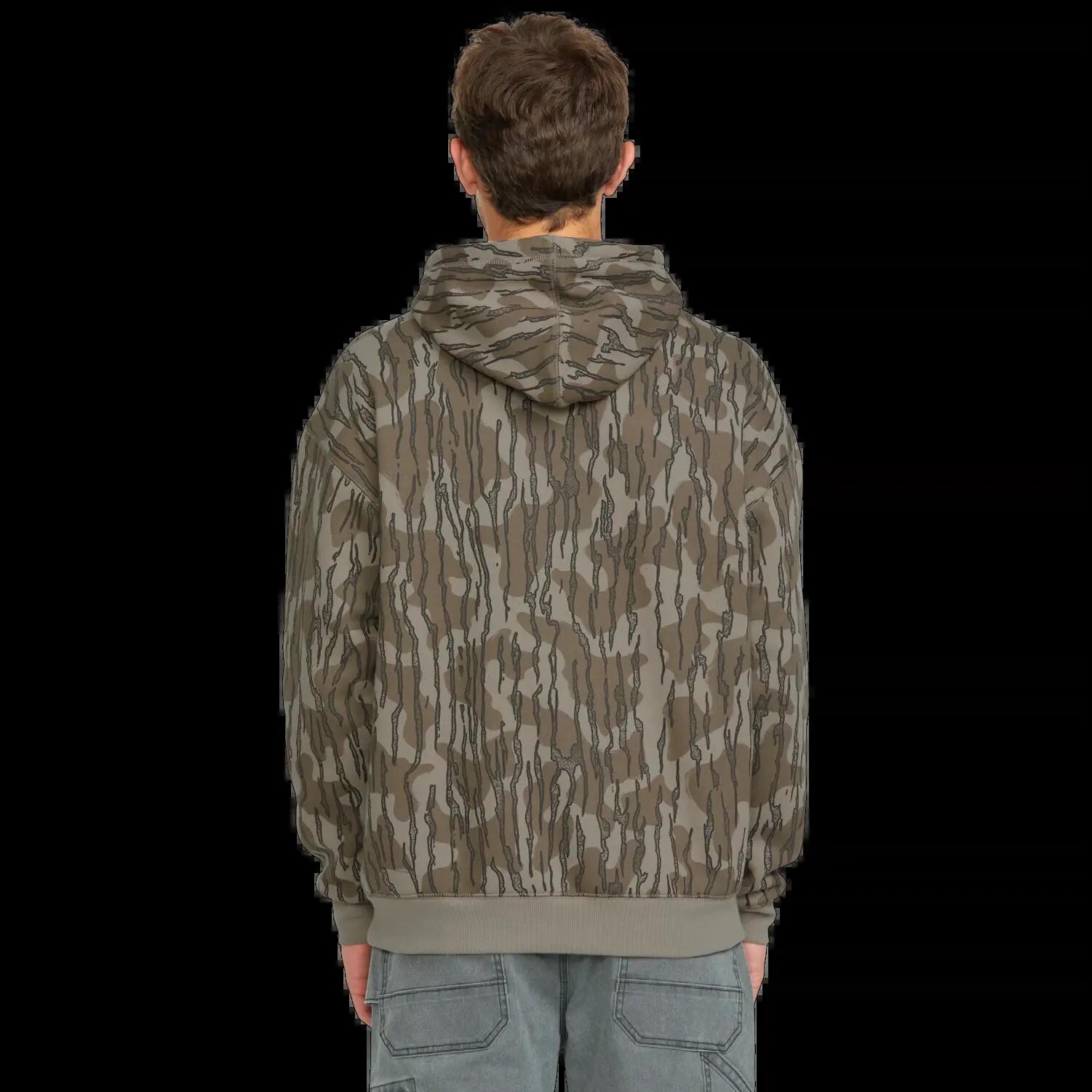 Sweatshirt com capuz Volcom Operators Castanho 2/2