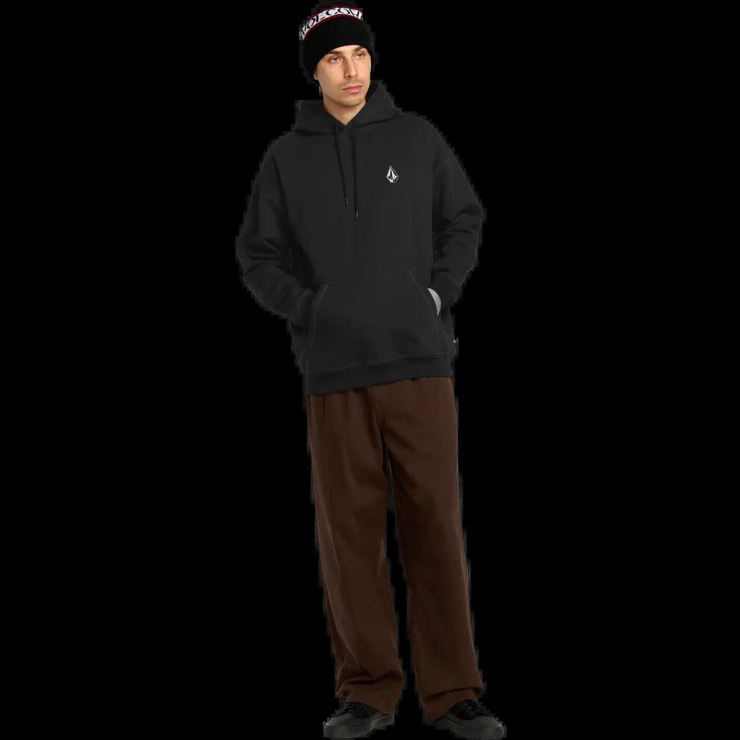 Felpa Volcom Skidder Nera 6/8