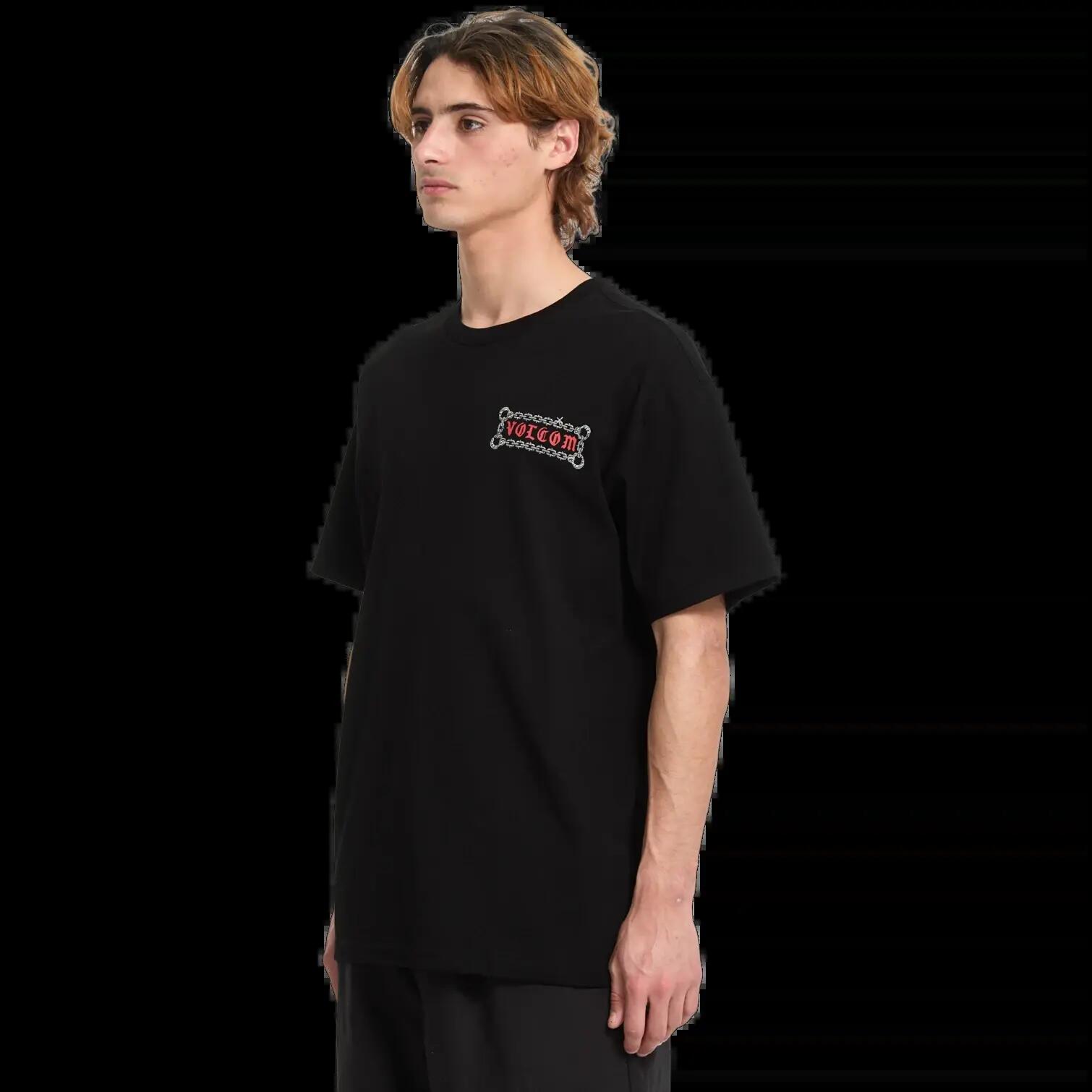 T-shirt Volcom Fa Daniel Shepard Zwart Wit 6/6