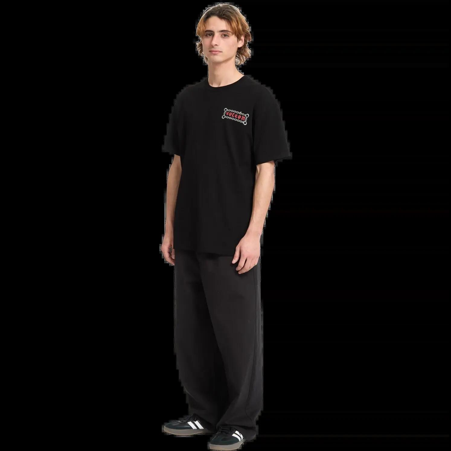 T-shirt Volcom Fa Daniel Shepard Zwart Wit 5/6