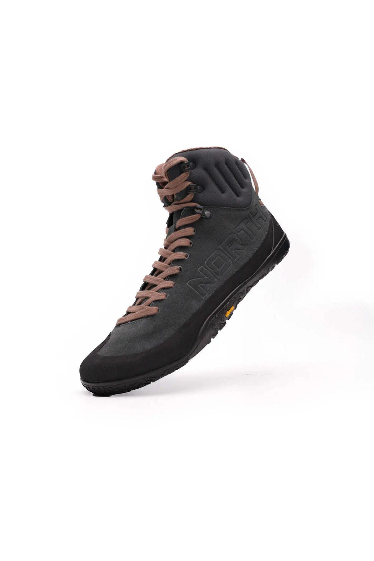 Pánské barefoot kotníkové turistické boty PABIL s podrážkou Vibram® XS Trek Evo 7/7