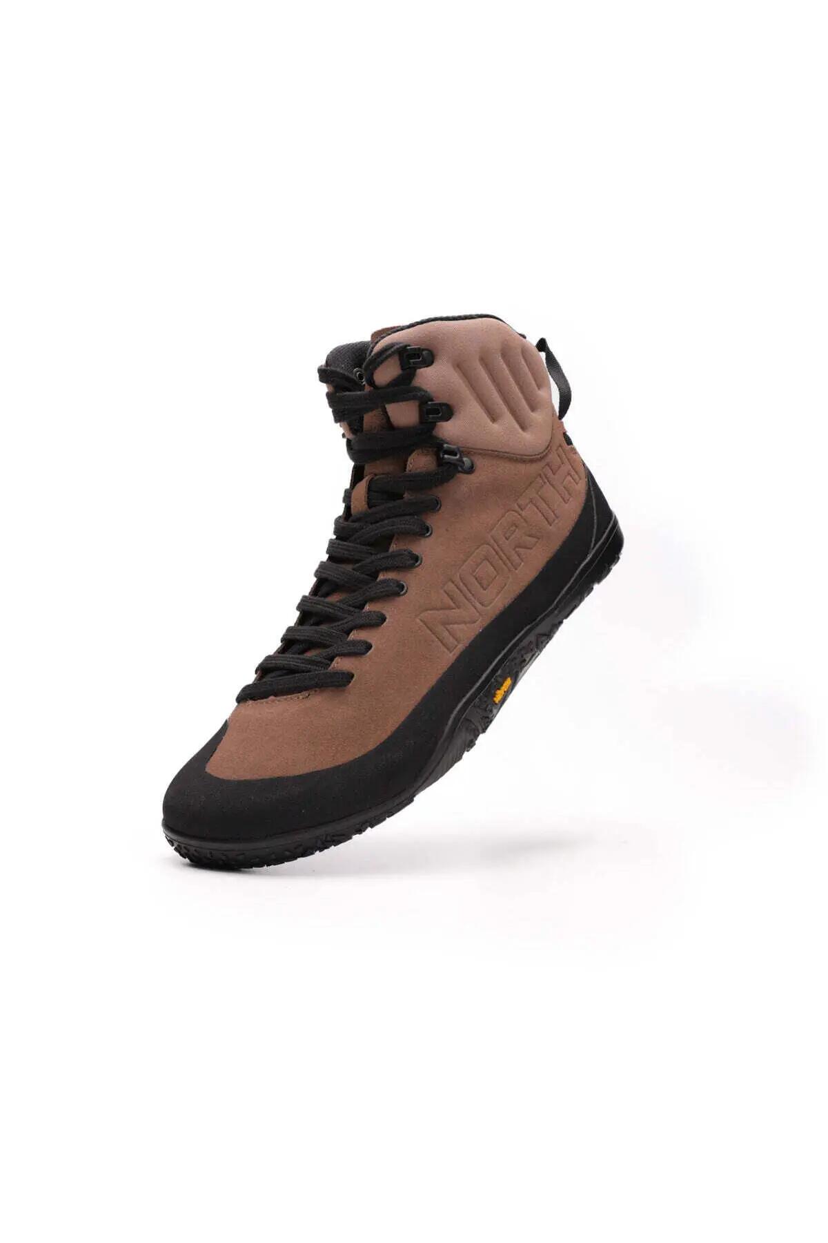 Pánské barefoot kotníkové turistické boty PABIL s podrážkou Vibram® XS Trek Evo 6/7