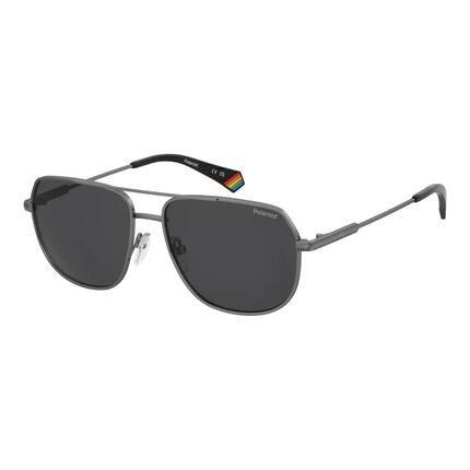 Lunettes de Soleil Polaroid PLD 6195/S/XN J5G Polarisées en Métal Unisexe 58 mm
