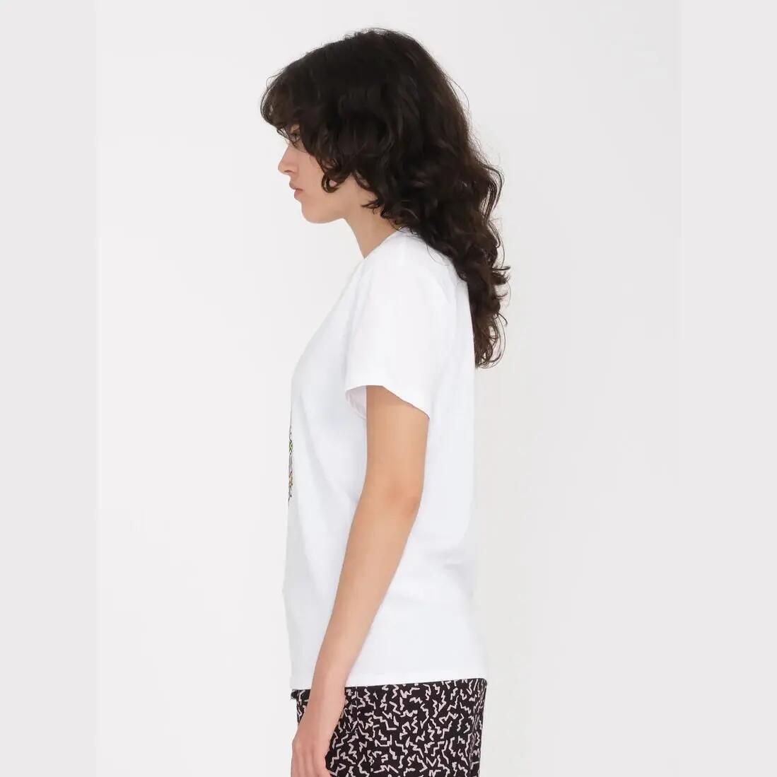 T-shirt Volcom Radical Daze Branco 3/4