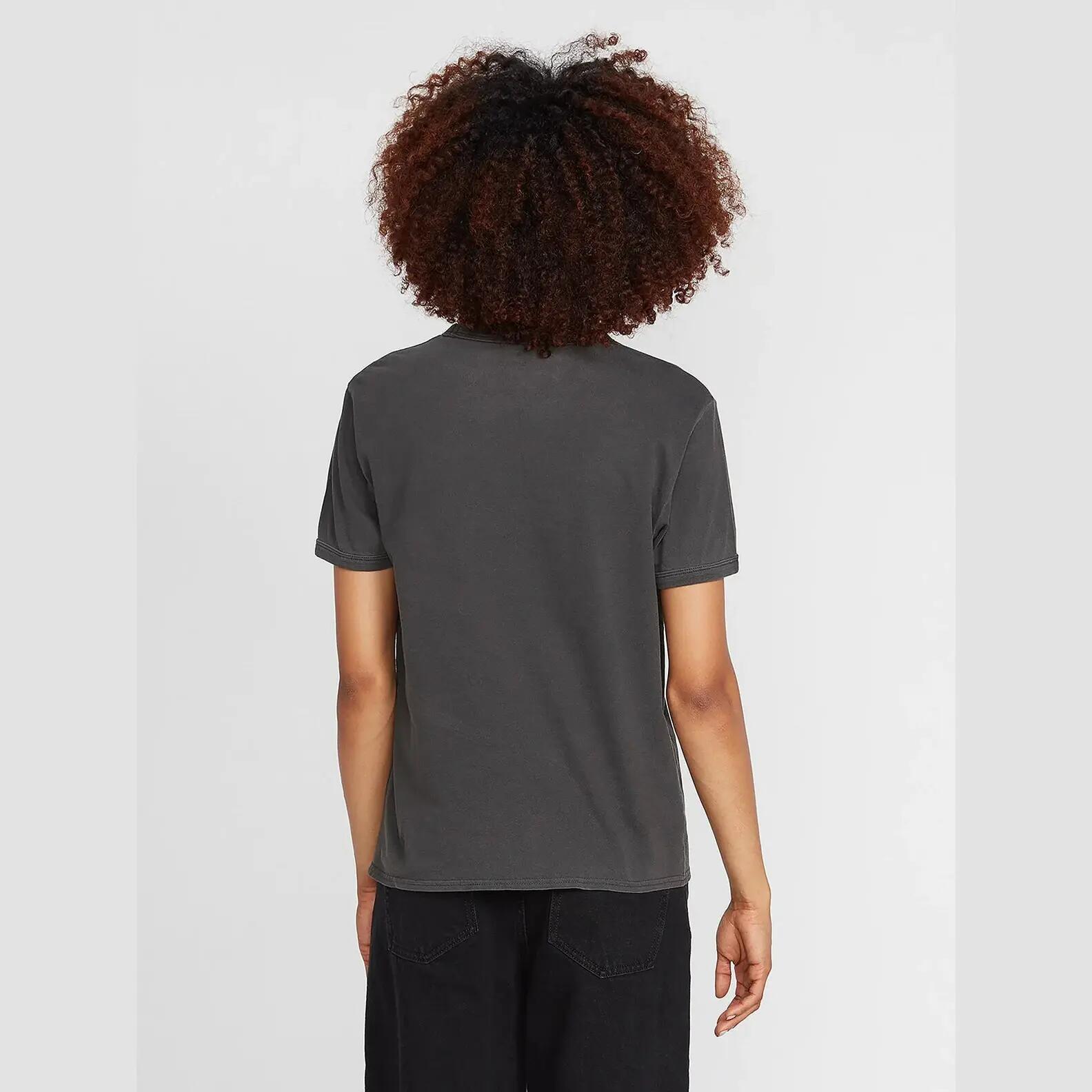 T-shirt Volcom Truly Ringer Preto 2/3