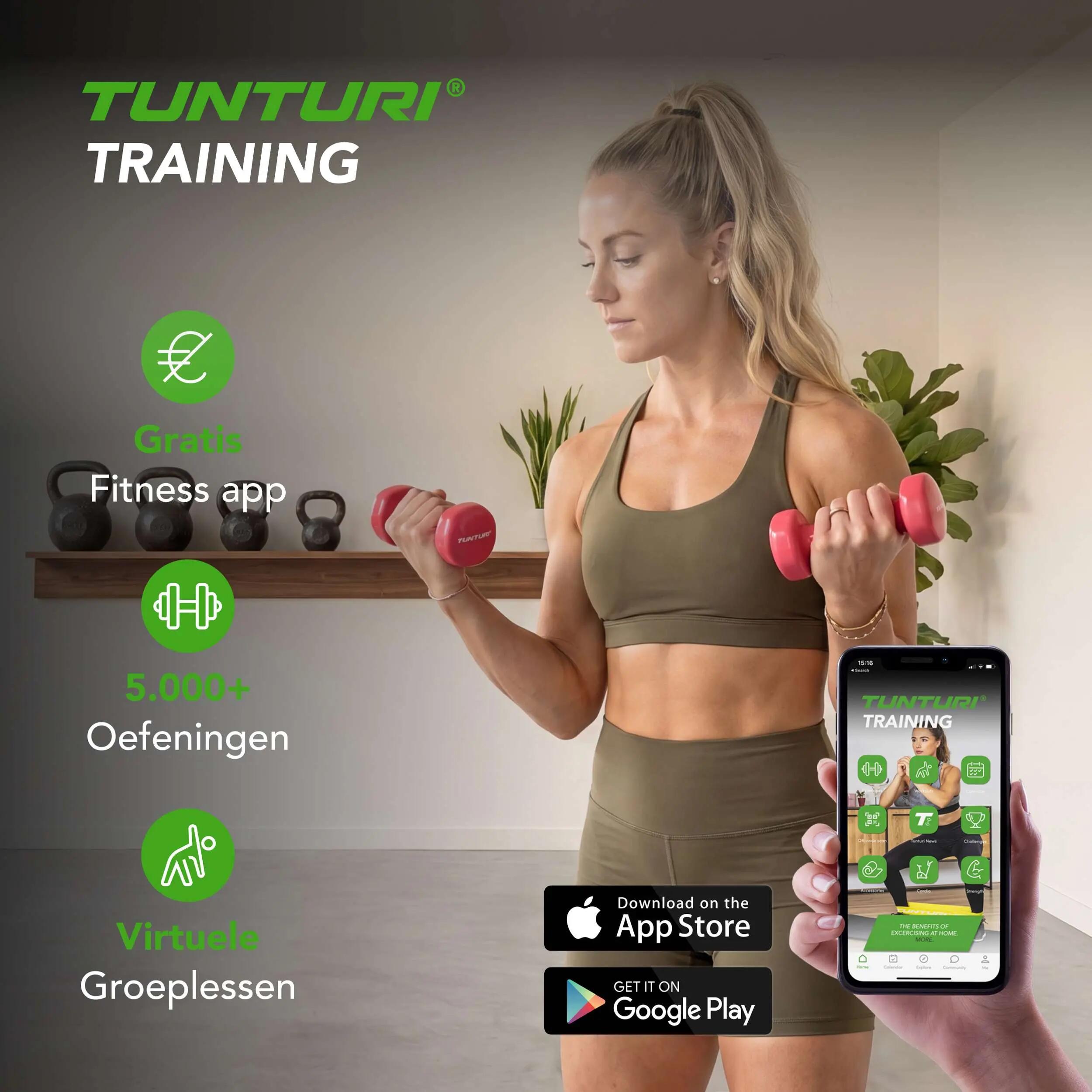 Dumbell set - Vinyl - Roze 3/7