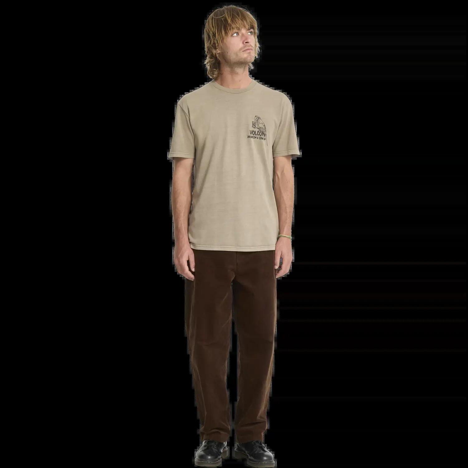 Maglietta Volcom Liquor Locker Marrone 8/8