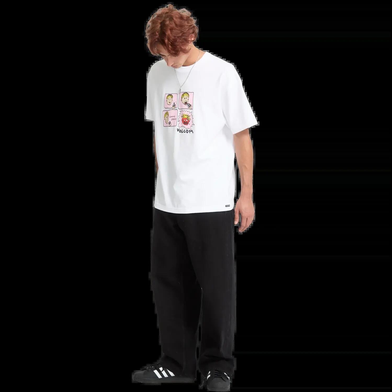 T-shirt Volcom Chomp Chomp Branco 7/7