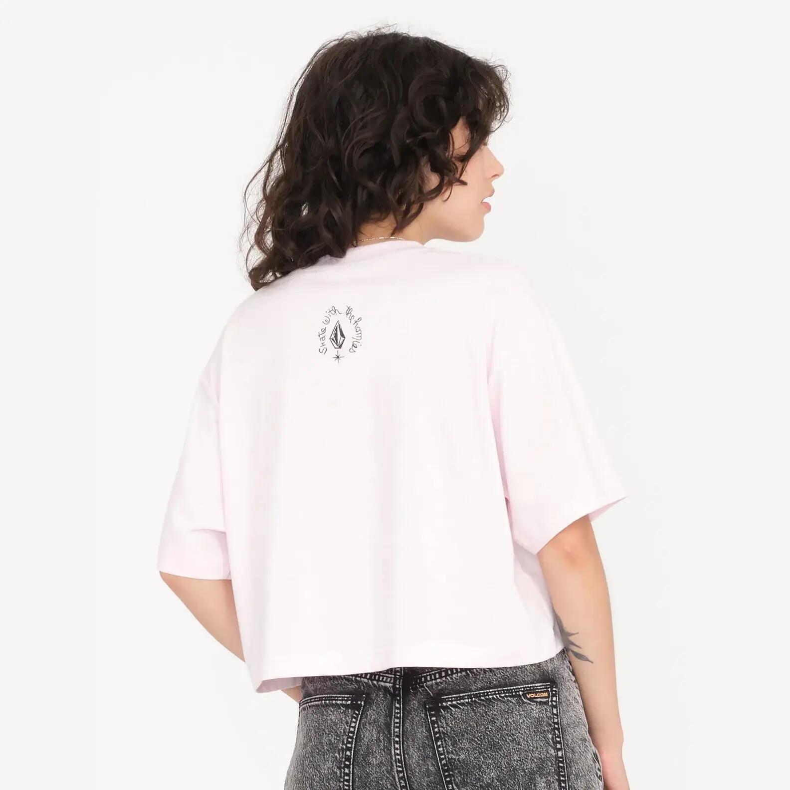 Camiseta Volcom Drumstone Lila Ceniza 2/4