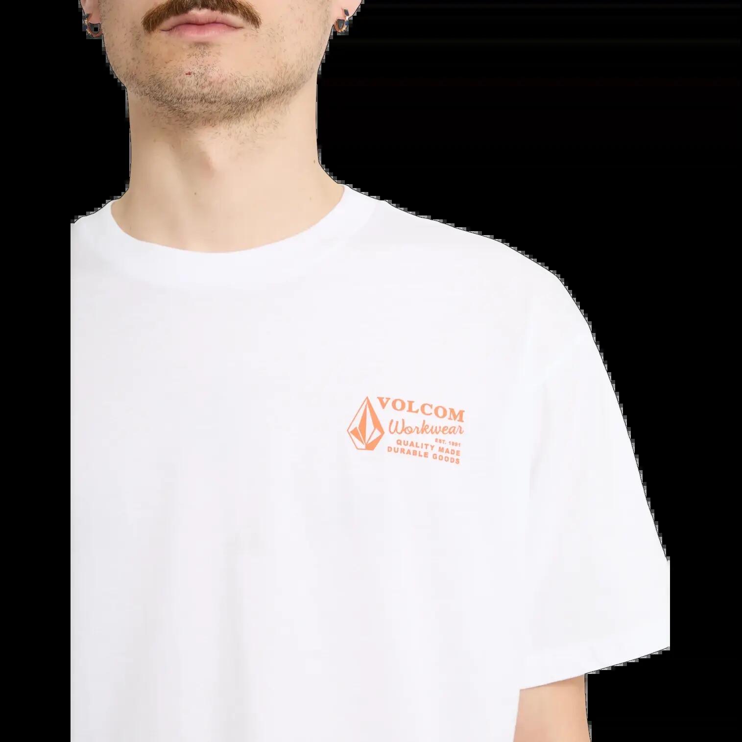 Volcom WORKWEAR T-Shirt Weiß 4/6