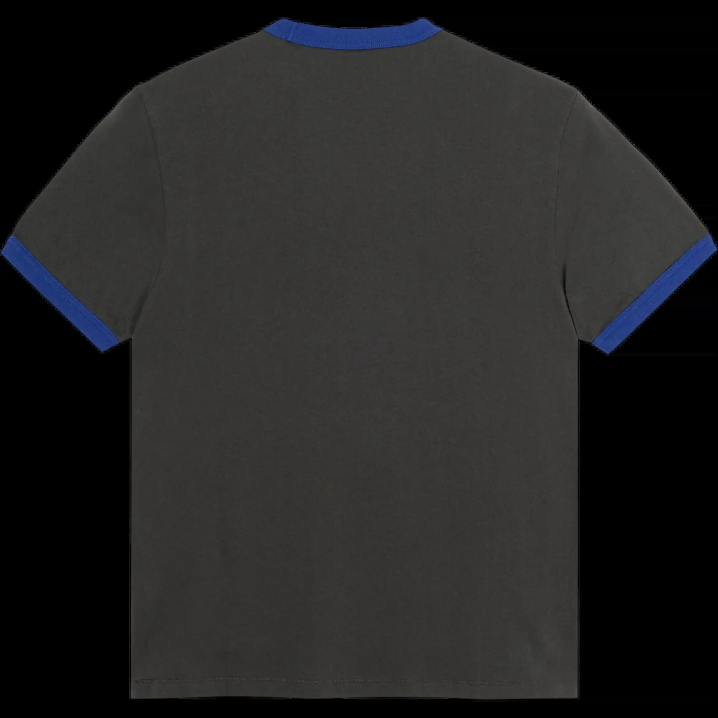 T-shirt Polar Skate Co Ringer Tee Preto Azul 3/4