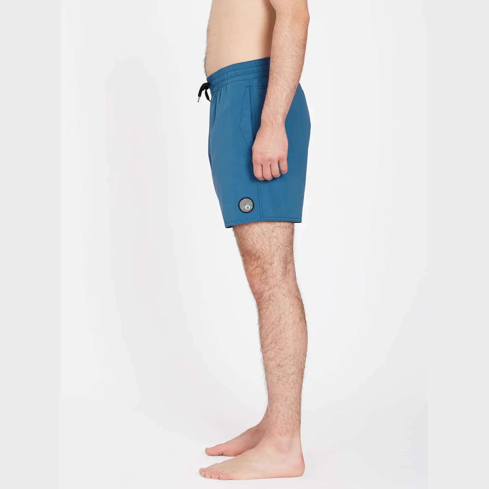 Fato de banho Volcom Lido Solid Aged Indigo 3/4