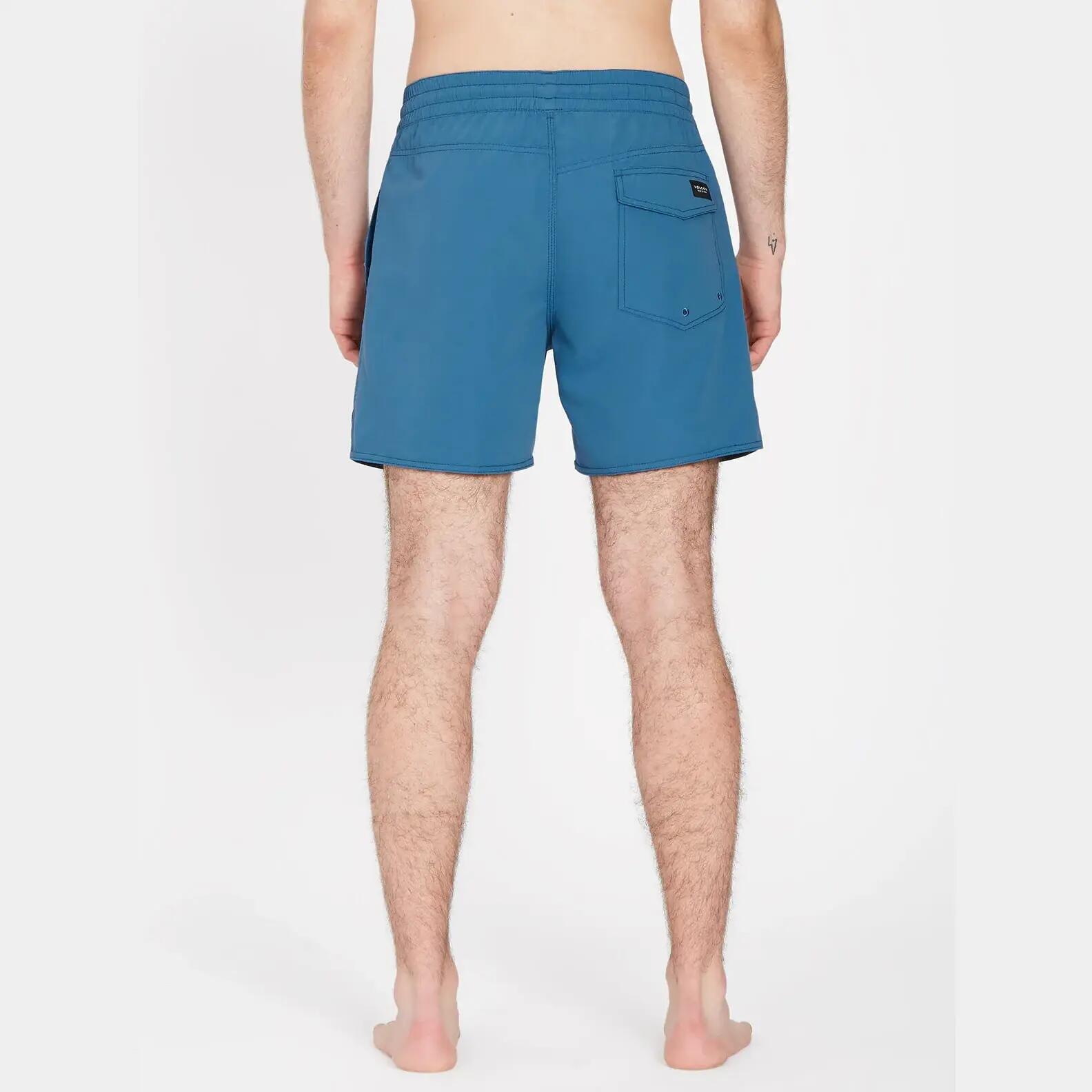 Fato de banho Volcom Lido Solid Aged Indigo 2/4