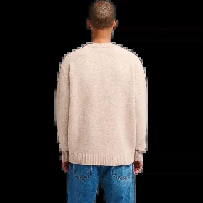 Sweatshirt Rvca Ino Prep Solid Bege 2/4