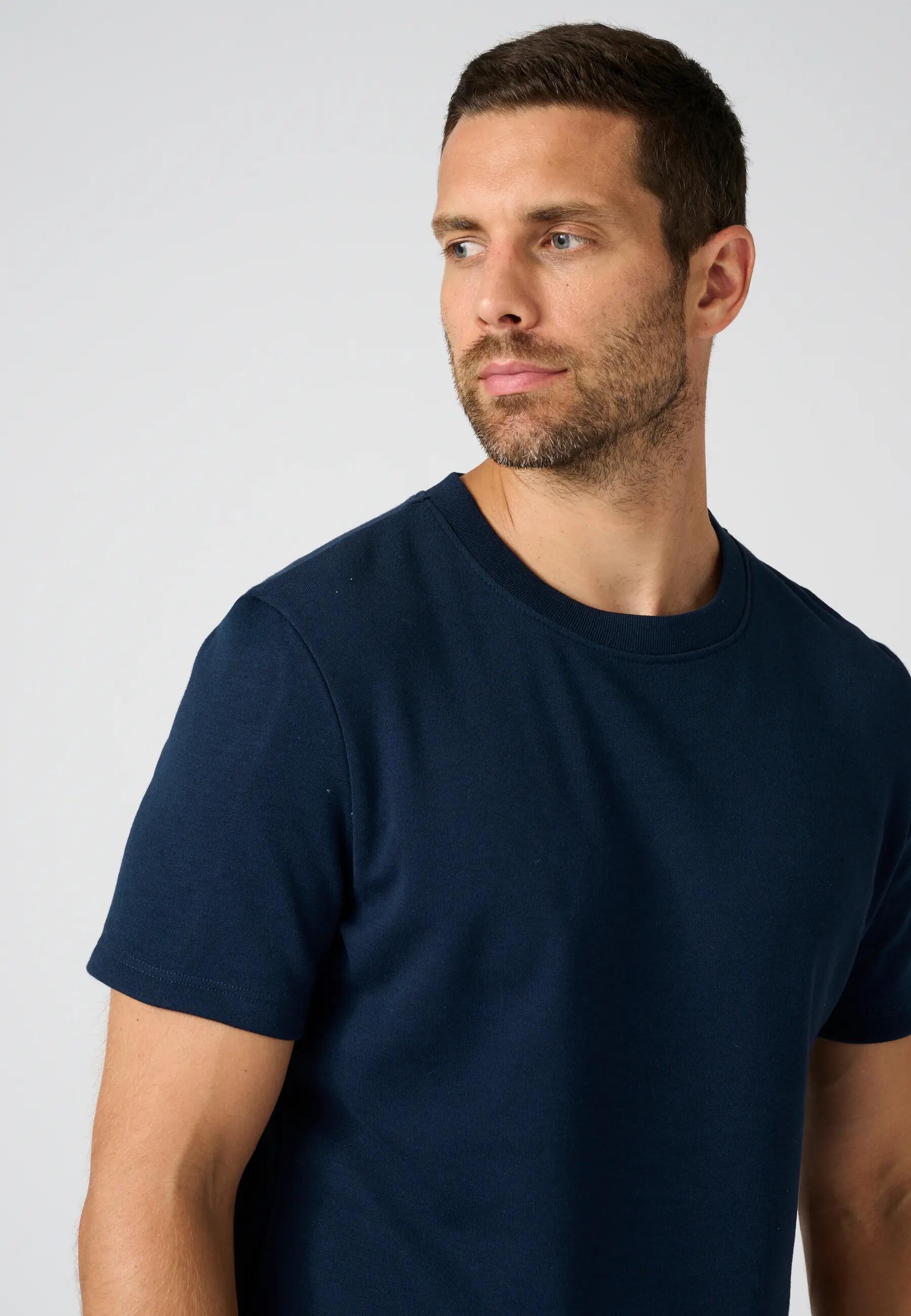 T-shirt thermique Thermolactyl manches courtes, molleton gratté - Bleu 2/5