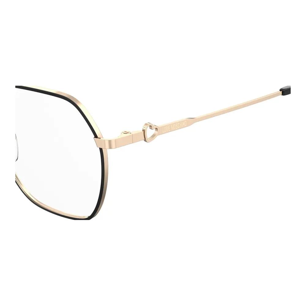 Brille Love Moschino MOL614 2M2 aus Metall Damen 52 mm 3/3