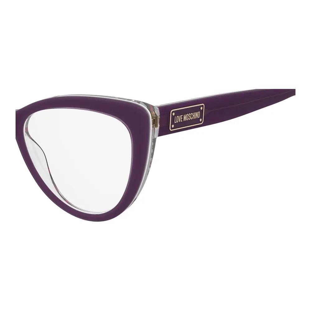 Glasses Love Moschino MOL649 SDH Acetate Women 55 mm 3/3