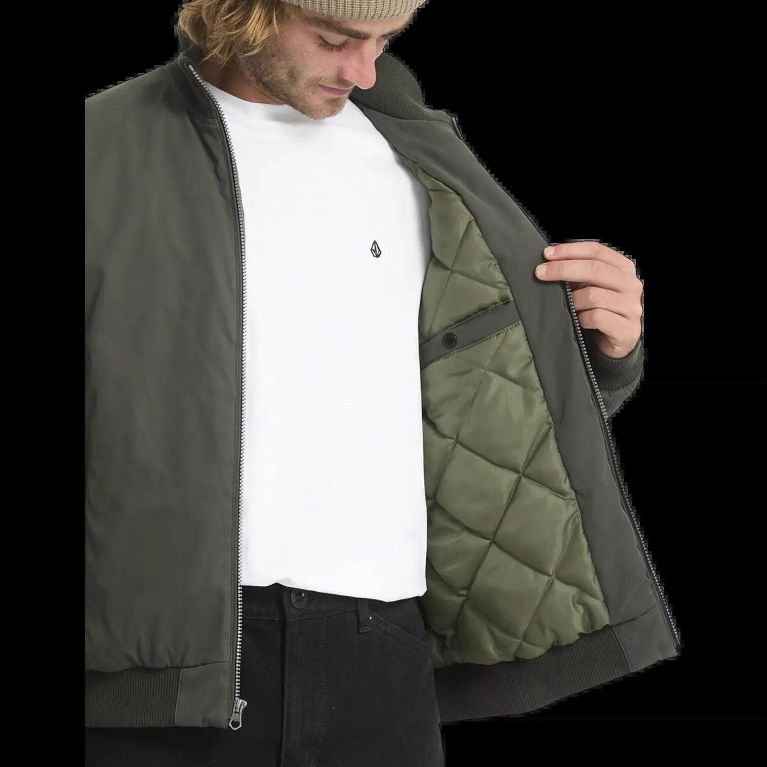 Chaqueta Volcom Damerman Rinsed Black 4/8