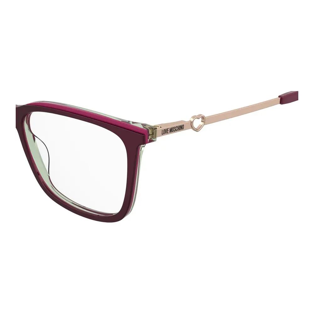 Occhiali da Vista Love Moschino MOL665 9KF in Acetato Donna 56 mm 3/3