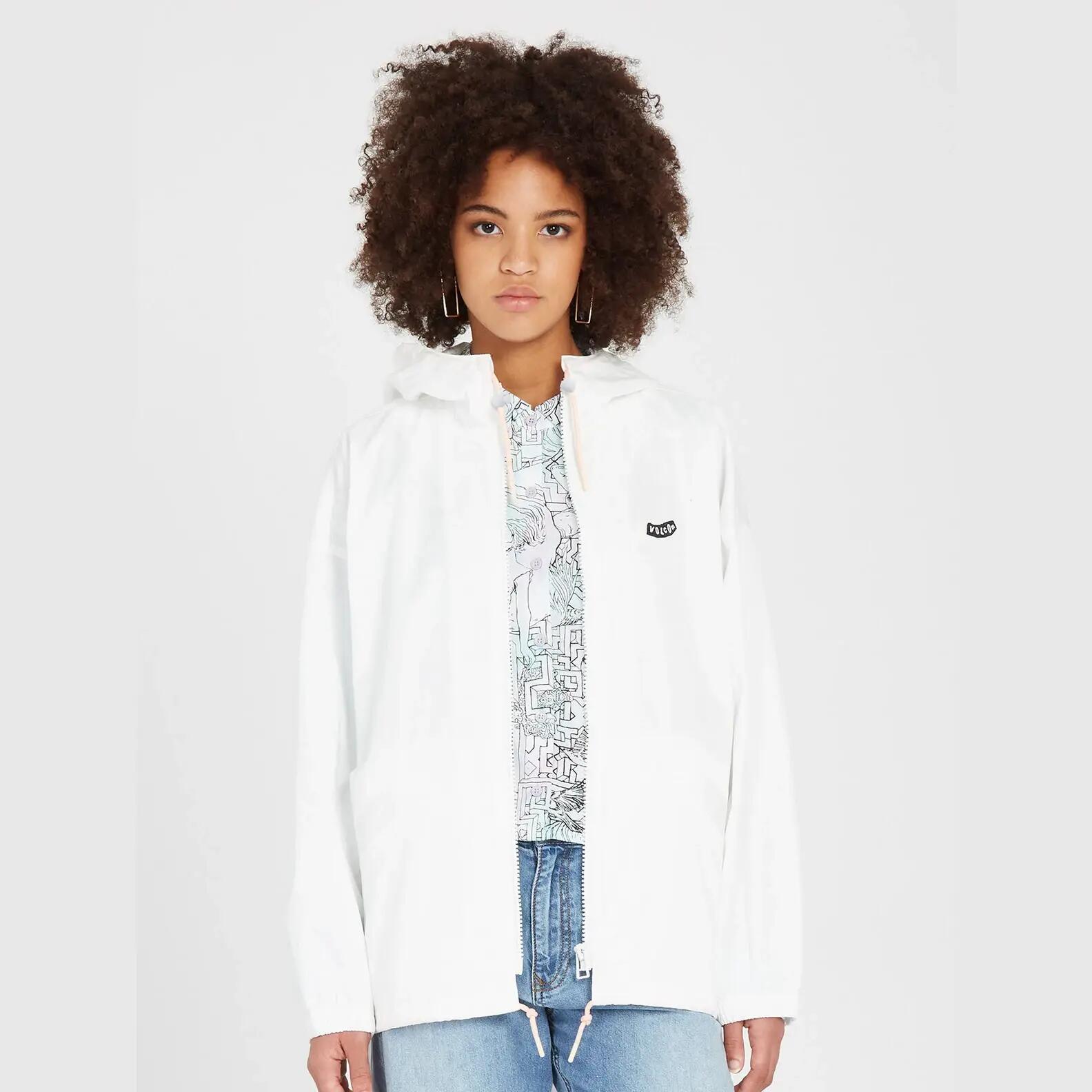 Chaqueta Volcom Play and Cheel Jacket Star White 3/4