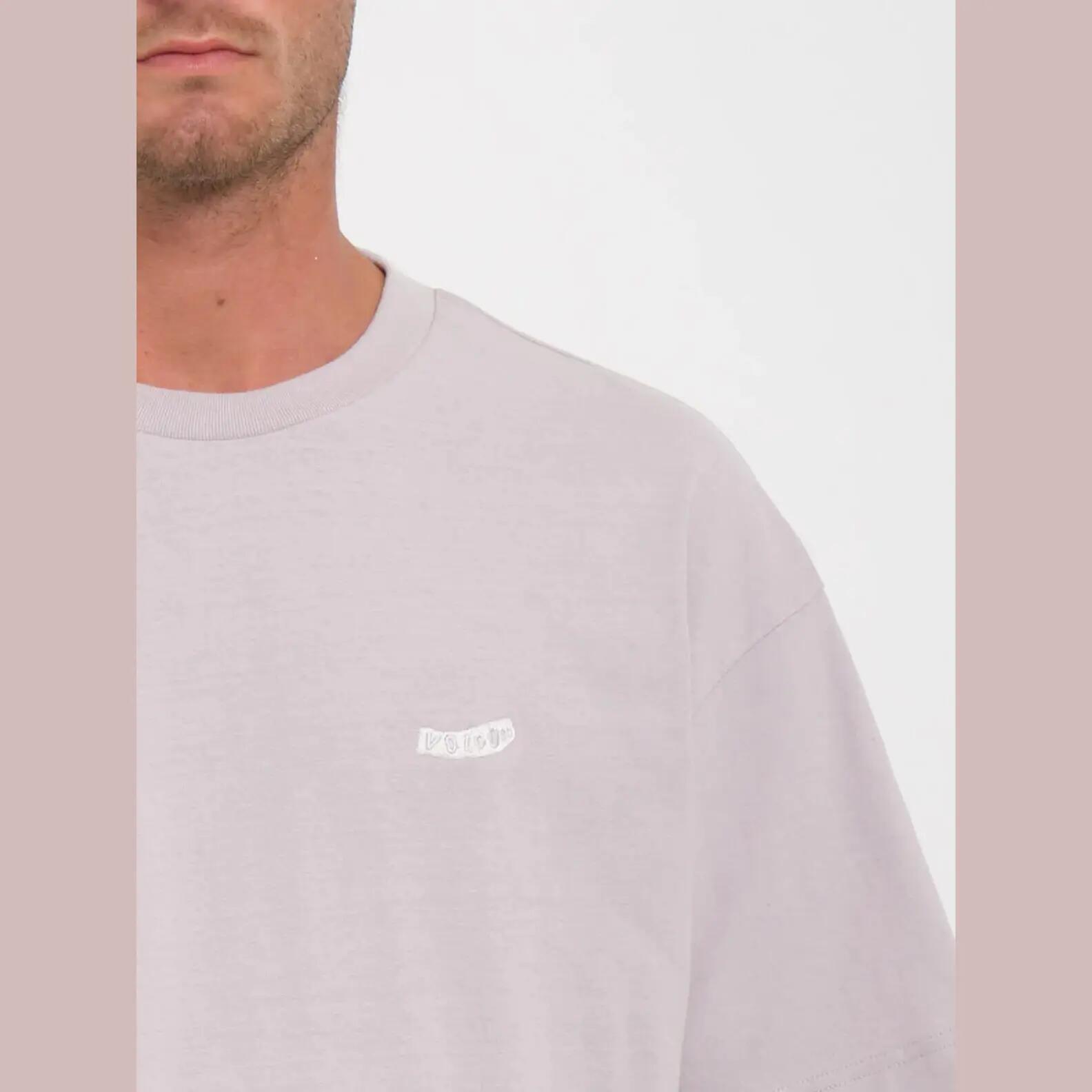 Camiseta Volcom Piston Stone Púrpura Iris 3/3