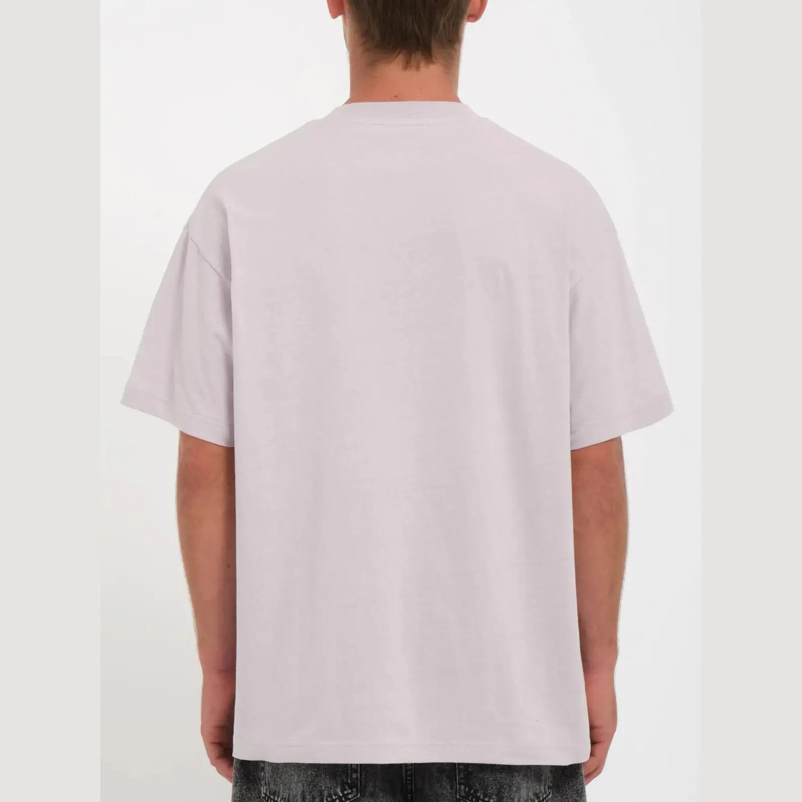 Camiseta Volcom Piston Stone Púrpura Iris 2/3