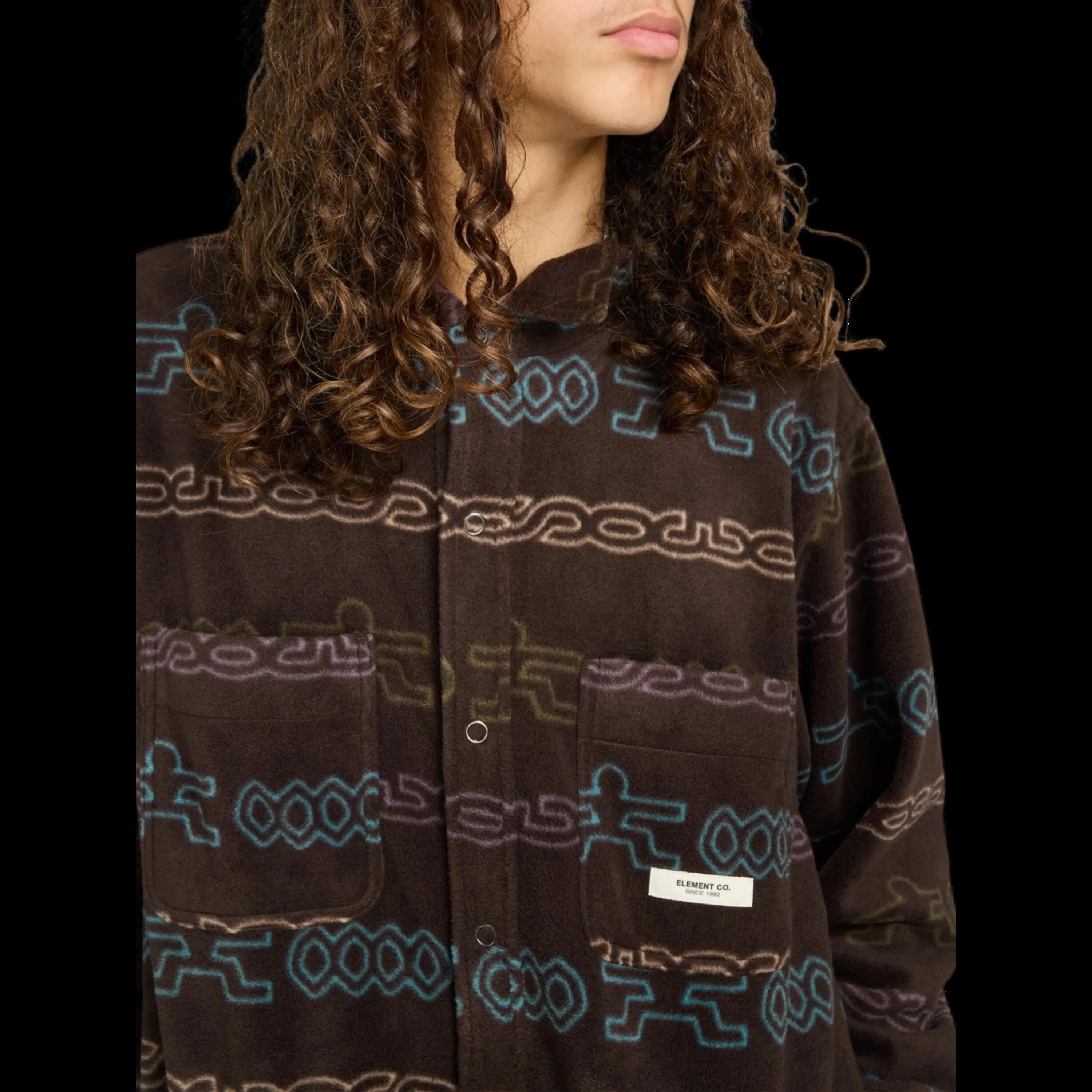 Chaqueta Element Velo Marrón 2/5