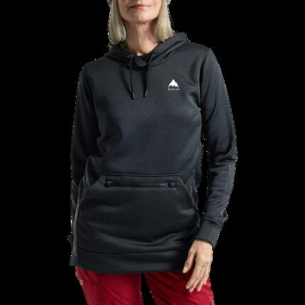 Burton Oak Langpullover Snowboard Kapuzensweatshirt Schwarz