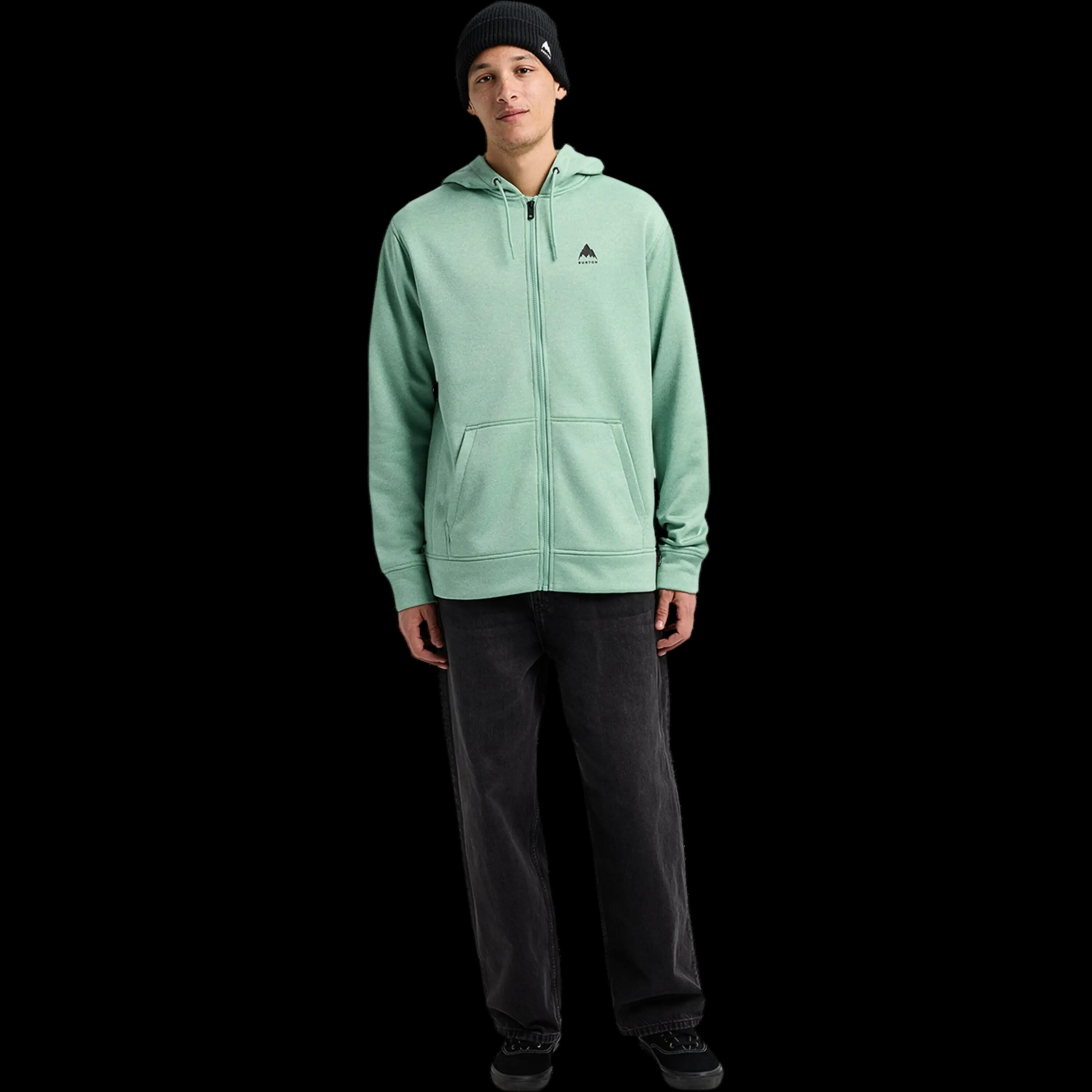 Sudadera con capucha Burton Oak Full-Zip Hoodie Verde Salvia 4/4