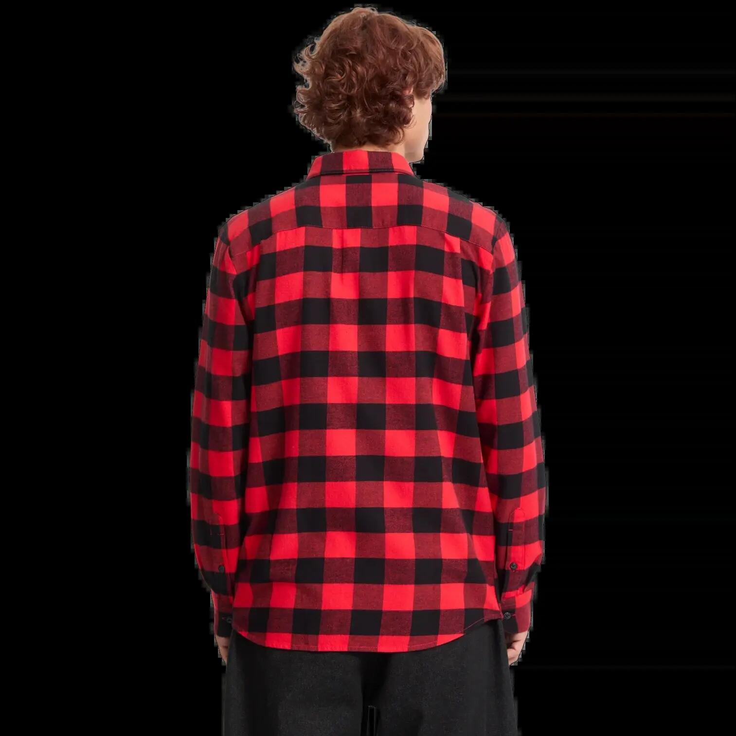 Camisa Volcom Caden Plaid Lifeguard Red 2/7
