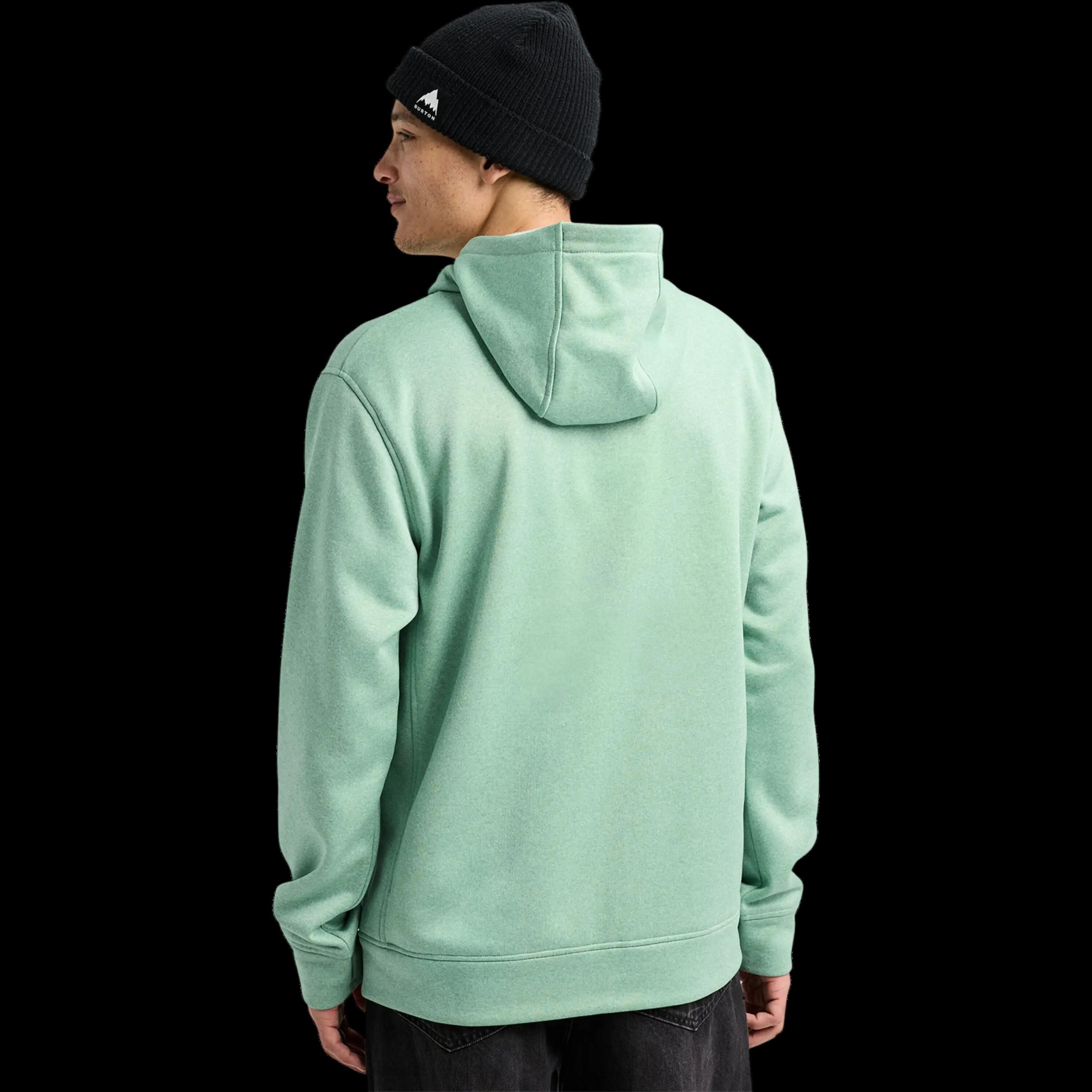 Sudadera con capucha Burton Oak Full-Zip Hoodie Verde Salvia 2/4