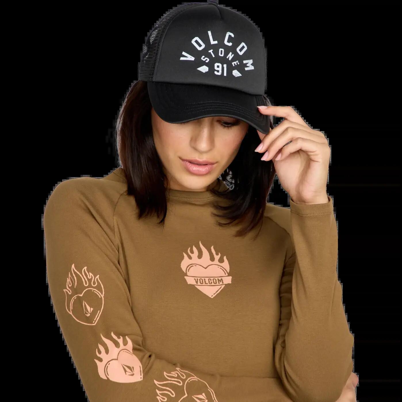 Gorra Volcom Into Paradise Vintage Black 5/5