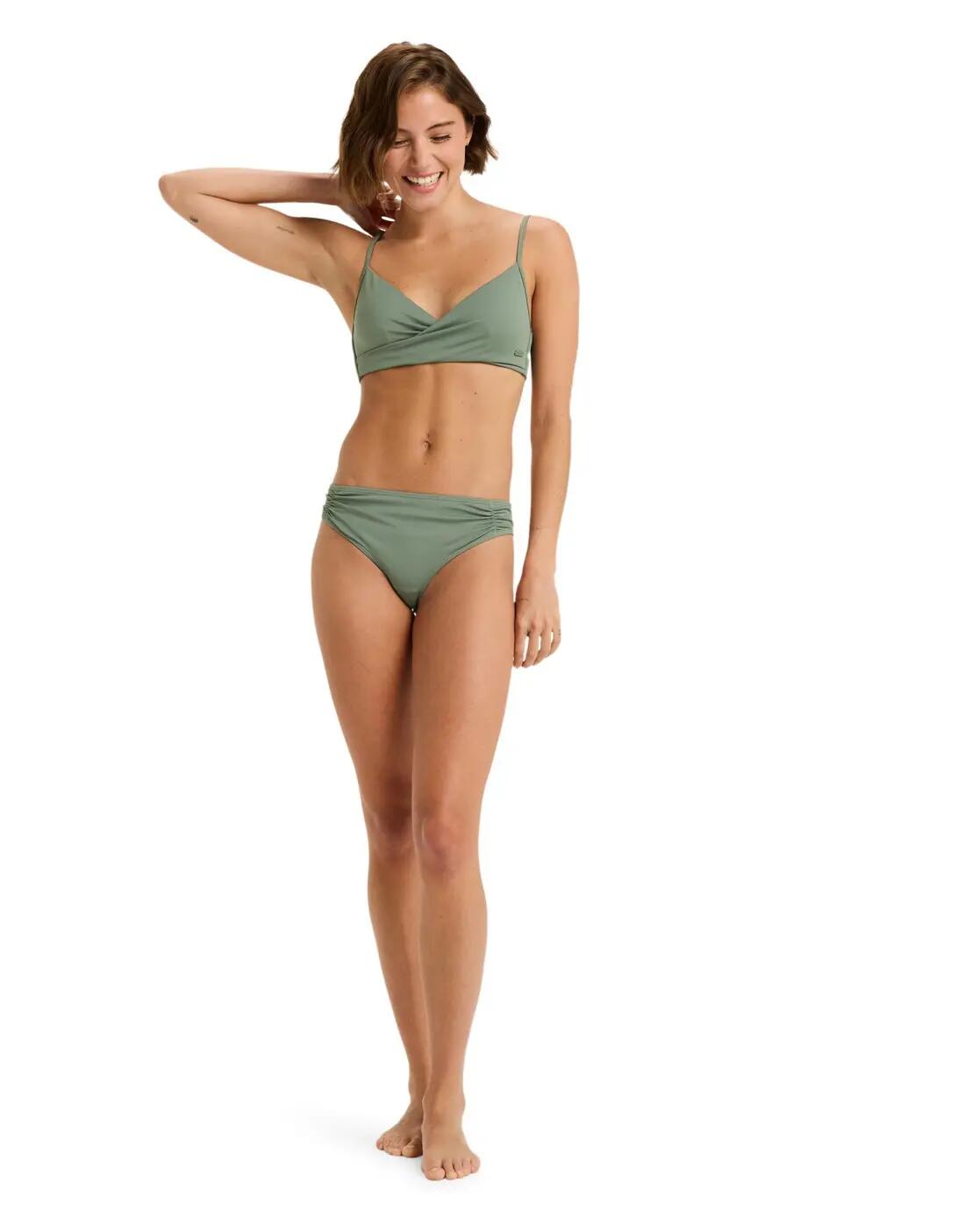 Haut de maillot de bain brassière BEACH CLASSICS Vert Femme 4/4