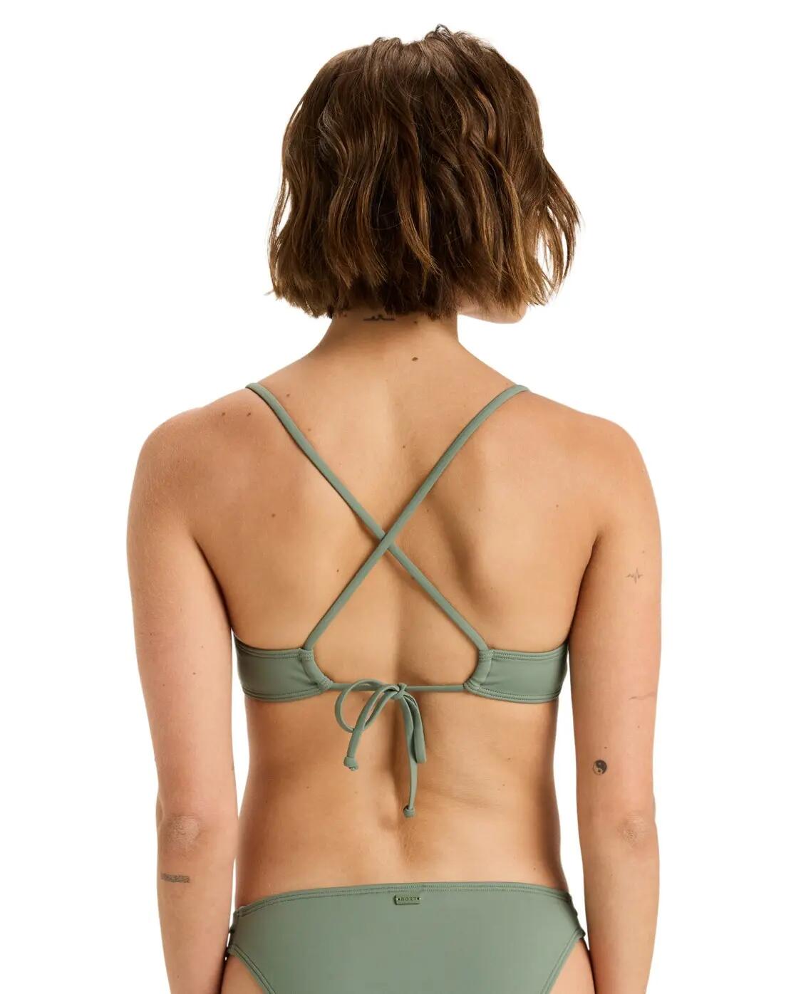 Haut de maillot de bain brassière BEACH CLASSICS Vert Femme 2/4