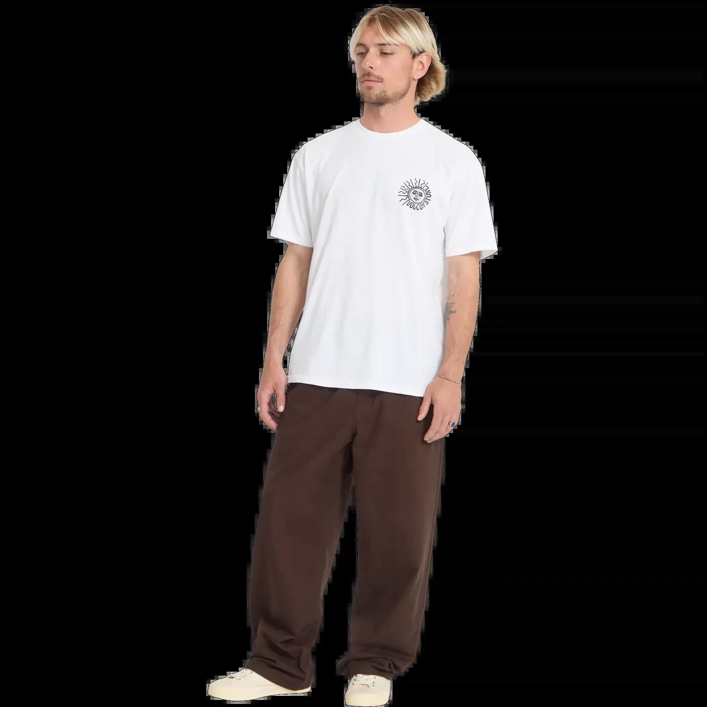 T-shirt Volcom model A5012613-WHT for man 6/6