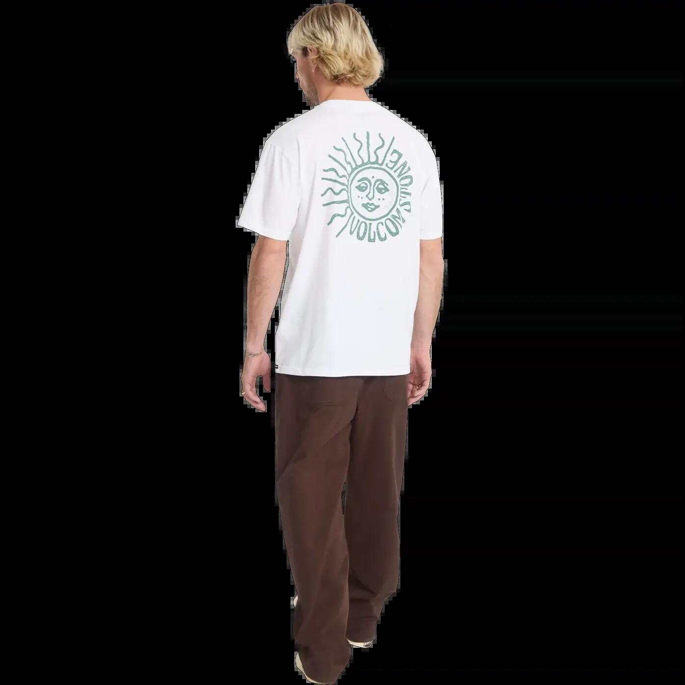 T-shirt Volcom model A5012613-WHT for man 5/6