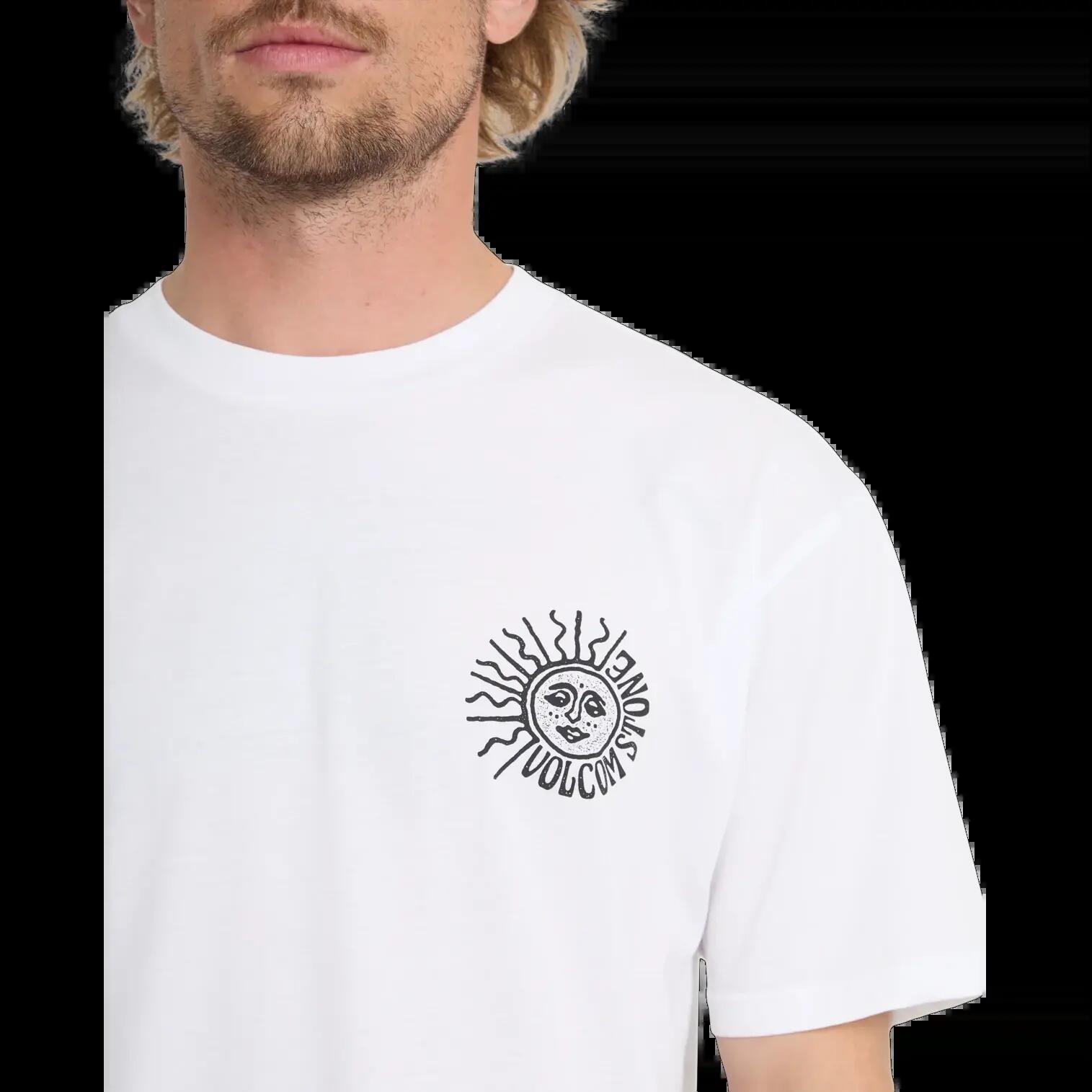 T-shirt Volcom model A5012613-WHT for man 4/6
