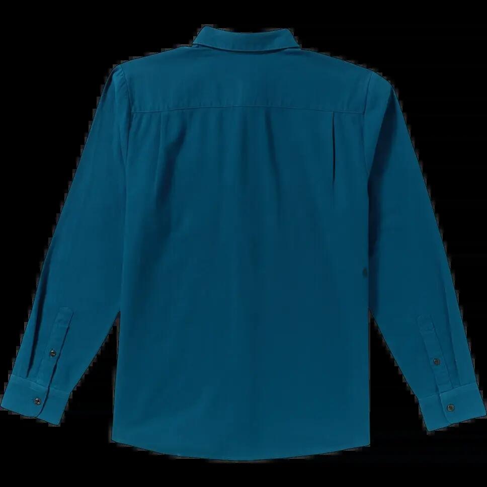 Camisa Volcom Caden Solid Cosmic Blue 5/5
