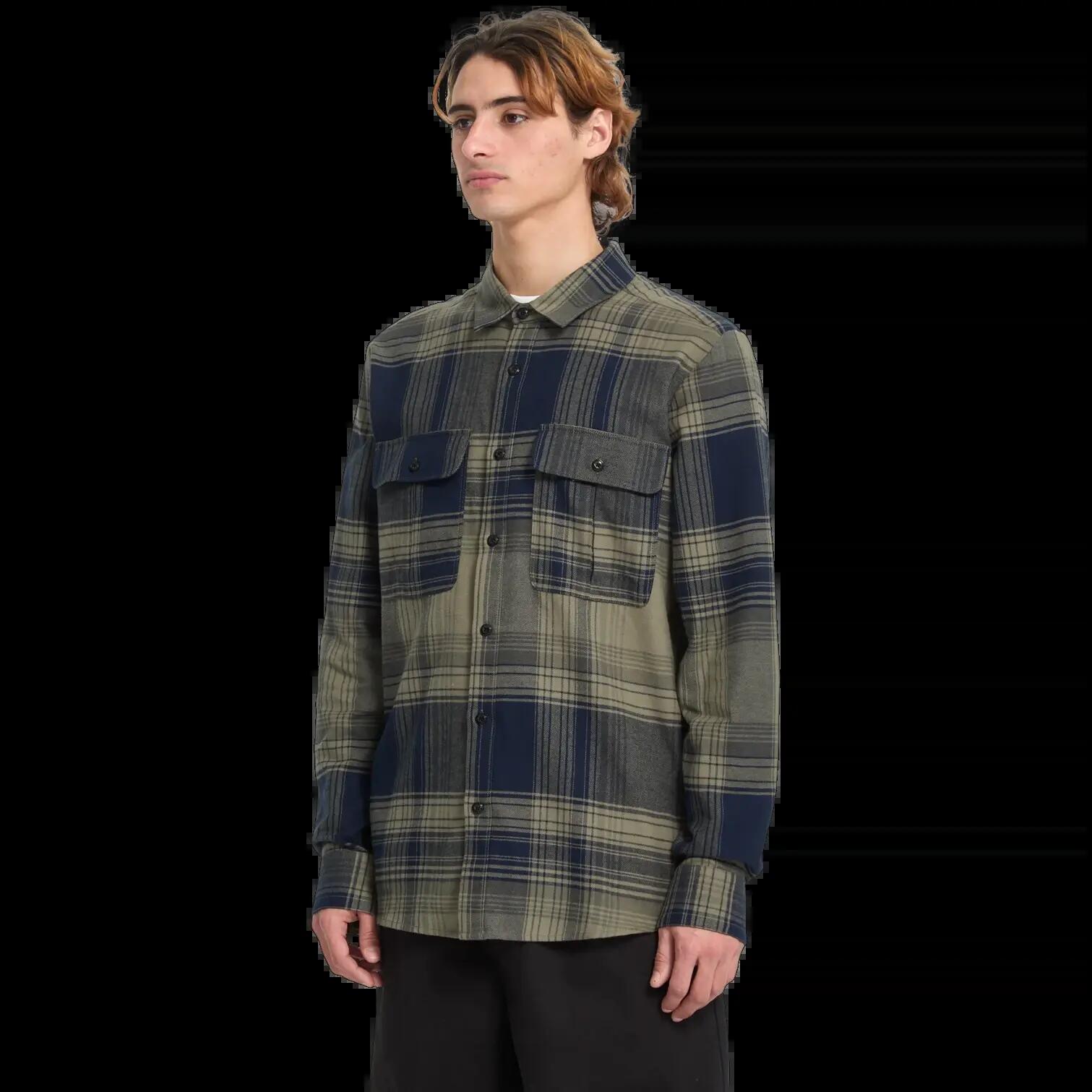 Volcom Prkstone Green Shirt 6/7