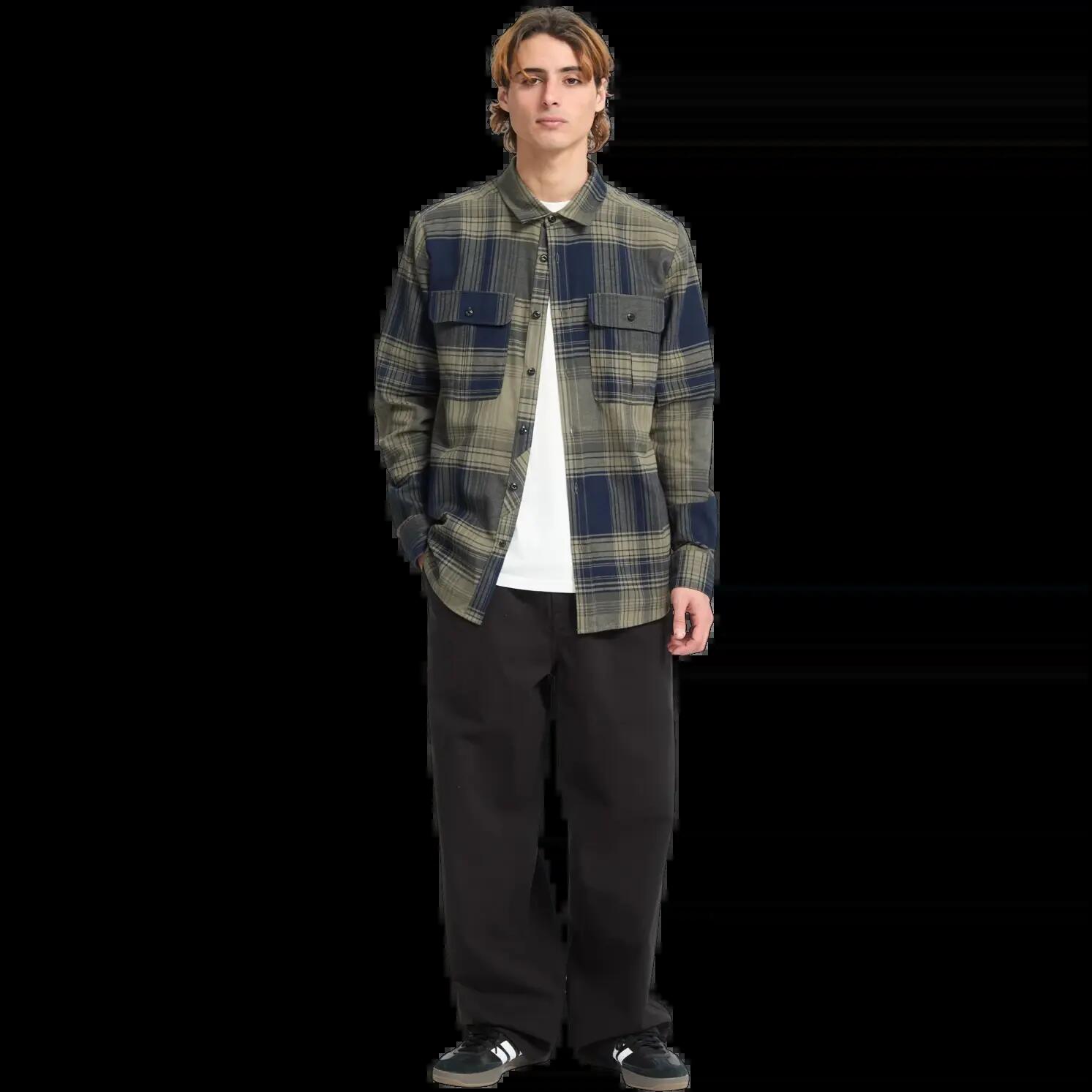 Volcom Prkstone Green Shirt 5/7
