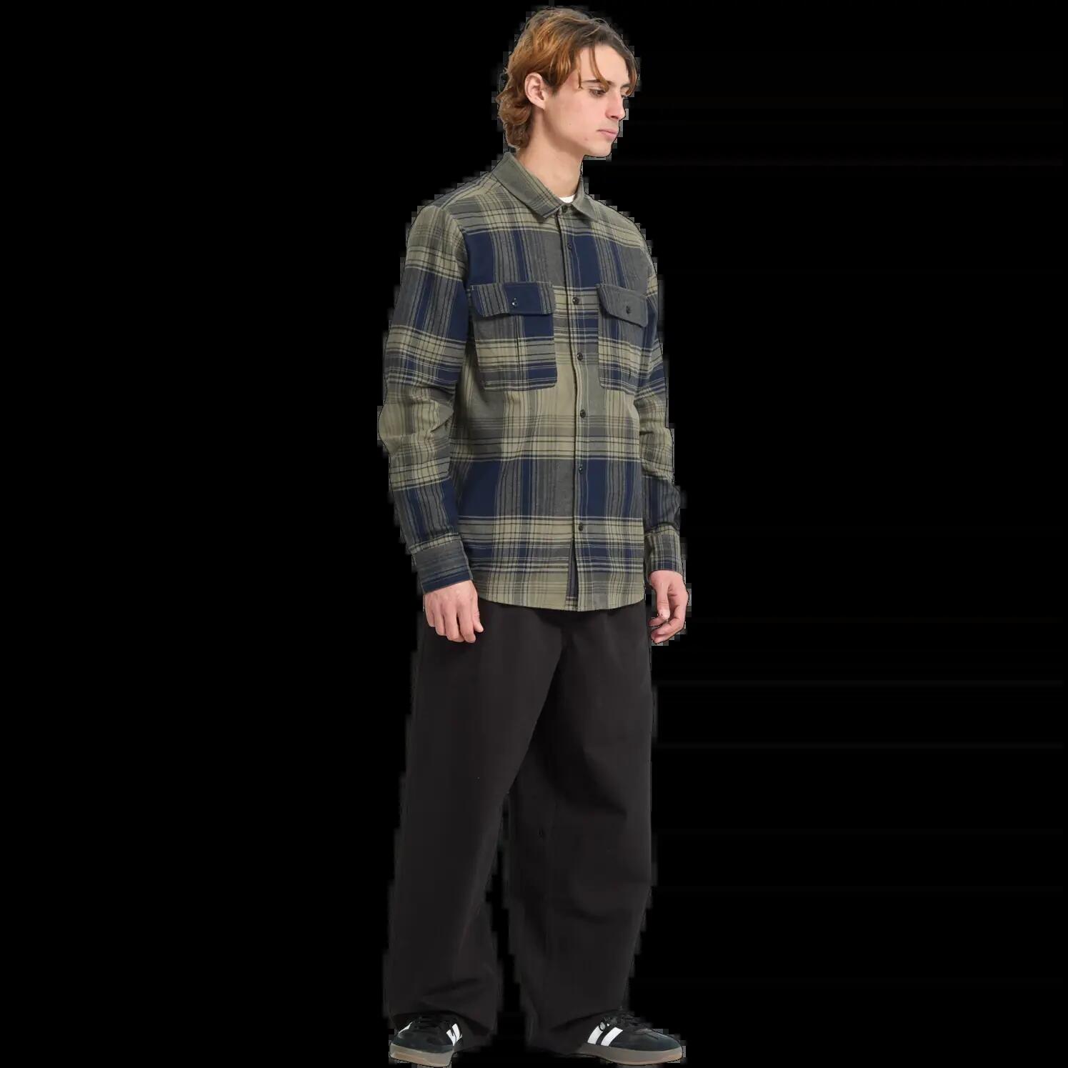 Volcom Prkstone Green Shirt 4/7