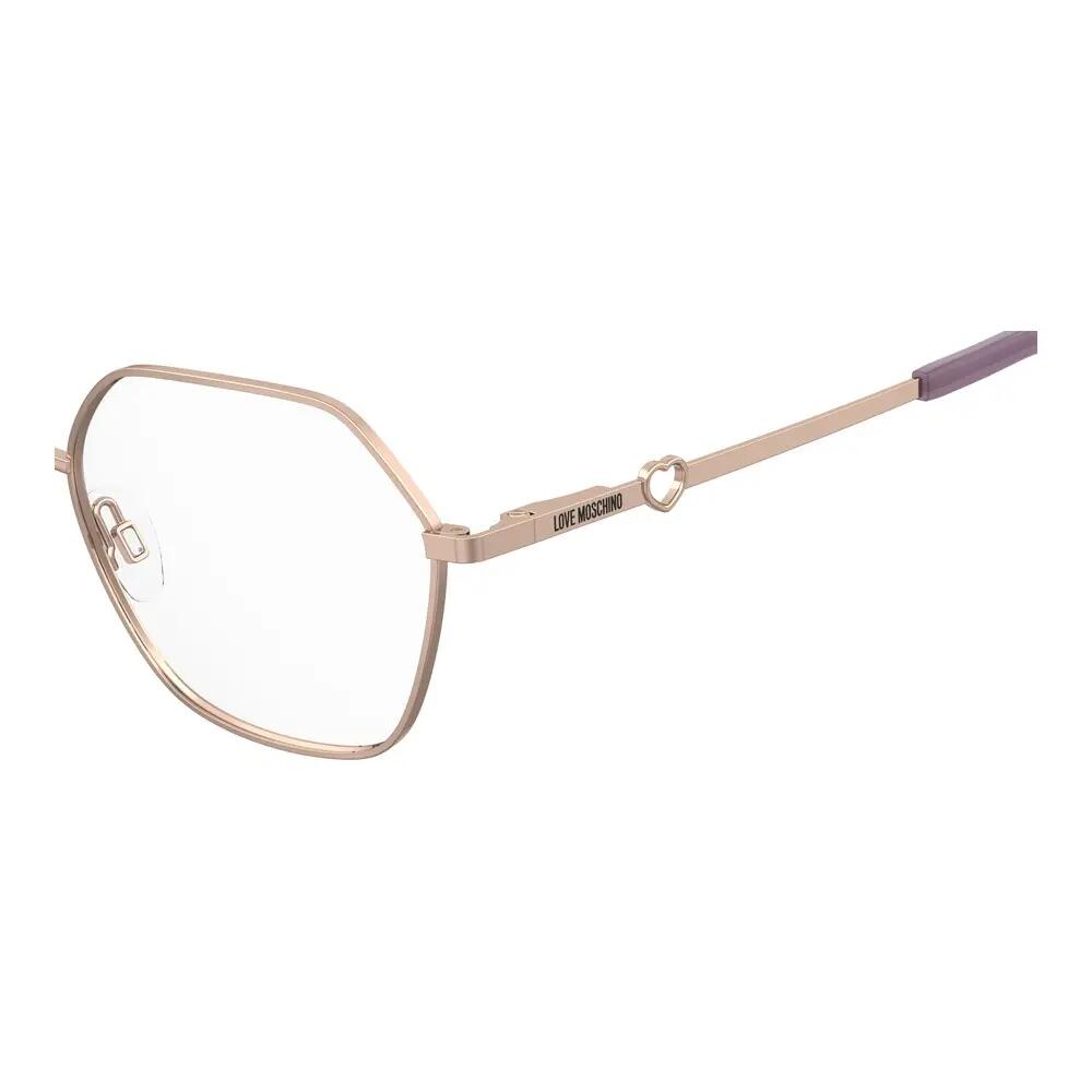 Lunettes de Vue Love Moschino MOL650 DDB en Métal Femme 55 mm 3/3