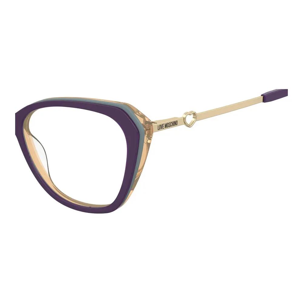Brille Love Moschino MOL653 6WY aus Acetat Damen 56 mm 3/3