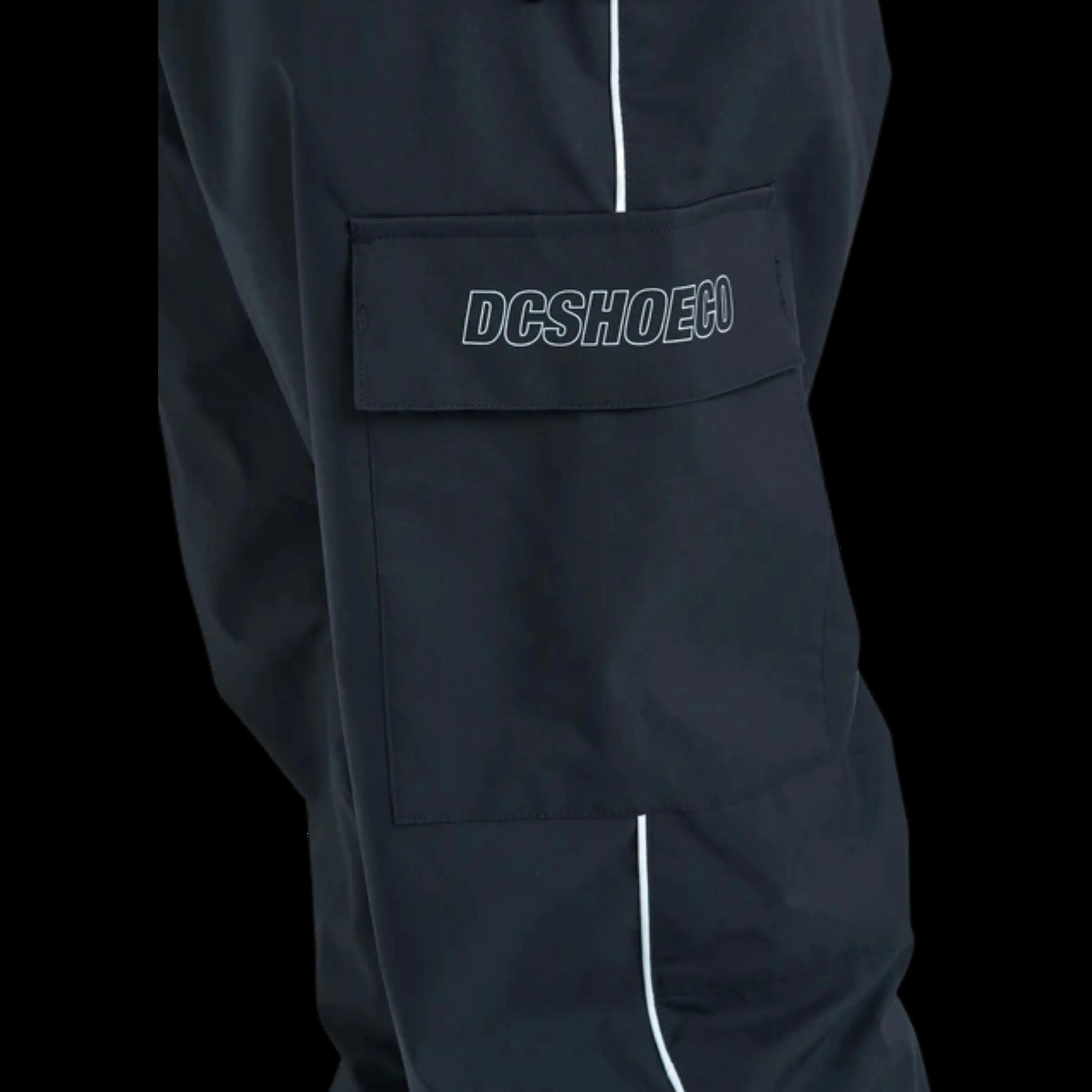 Calças DC Shoes Wide Cargo Preto 4/4