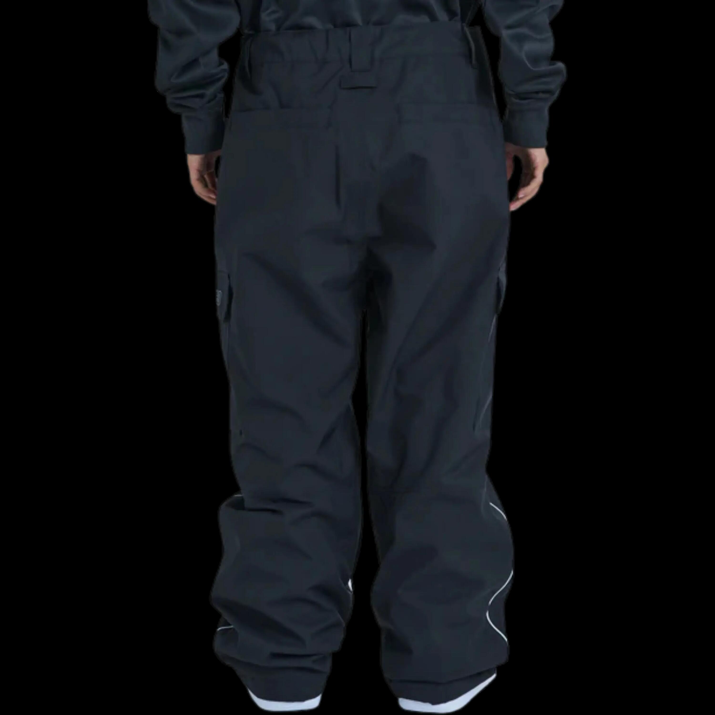 Calças DC Shoes Wide Cargo Preto 2/4